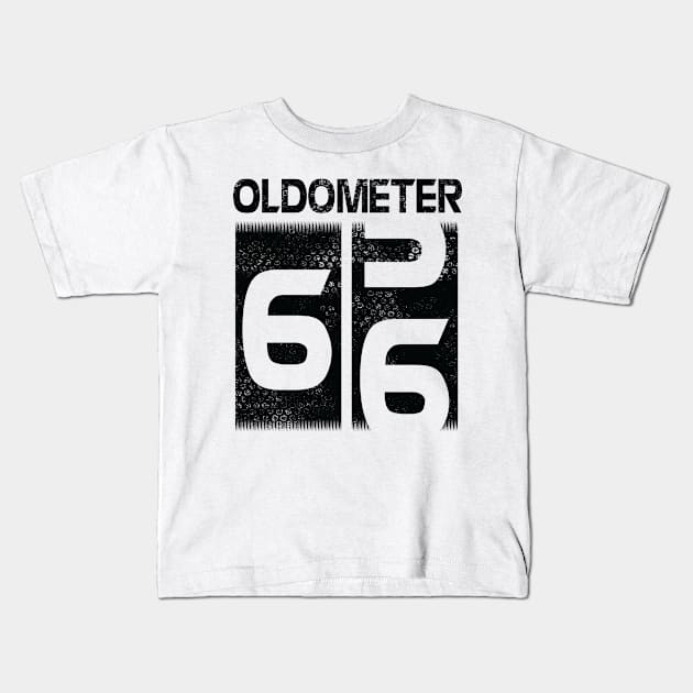 Oldometer Happy Birthday 66 Years Old Was Born In 1954 To Me You Papa Dad Mom Brother Son Husband Kids T-Shirt by Cowan79